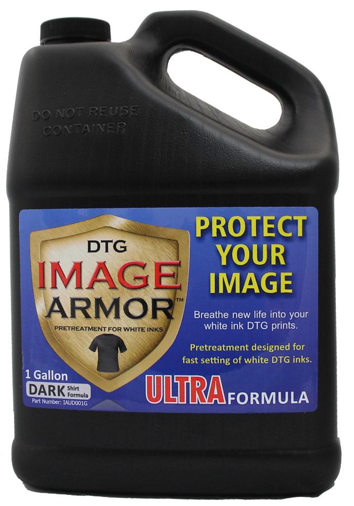 Front view of Image Armor Ultra Dark pretreatment 