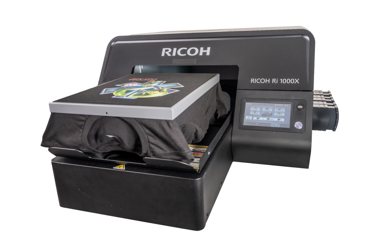 The New Ricoh RI 1000X Direct-to-Garment Printer | High-Performance DTG Printing. : Garment Printer Ink