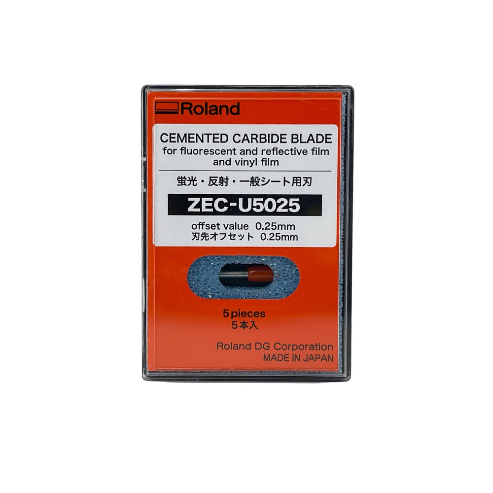 ZEC-U5025 cemented carbide blade for flourescent and reflective film and vinyl film