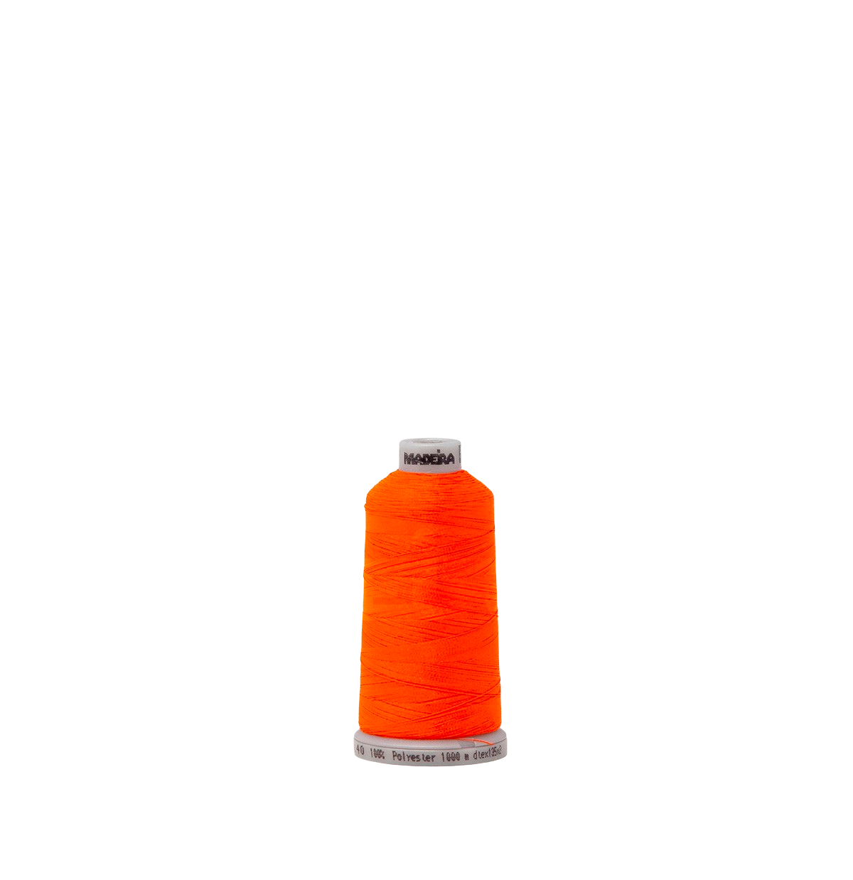 Fluorescent Red Orange 1837 #40 Weight Madeira Polyneon Thread - 0