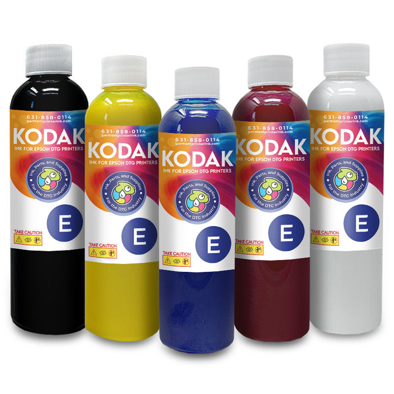 Kodak KODACOLOR E-Type Garment Printer Ink 8oz 250ml