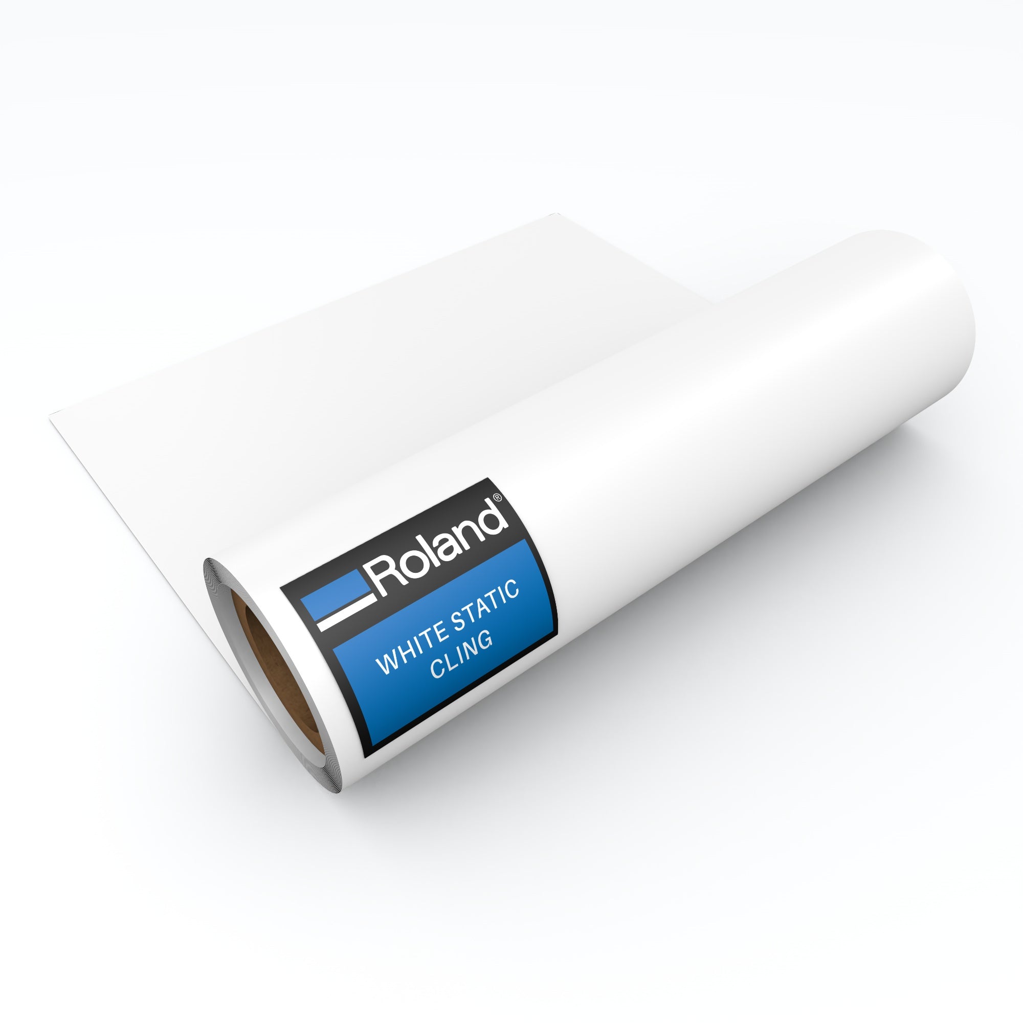 white static cling media from roland 30 inches wide