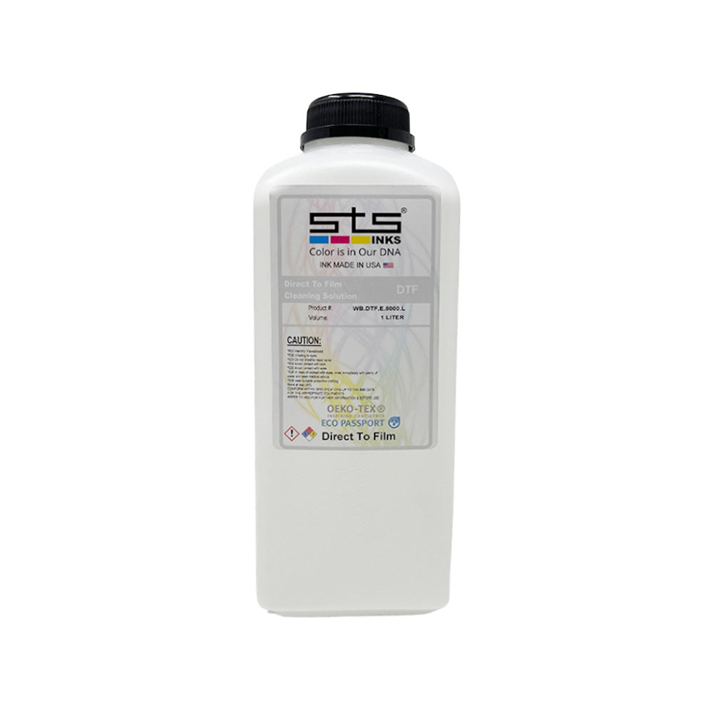Cleaning Solution Liter for Direct to Film (DTF) Printers : Garment Printer Ink