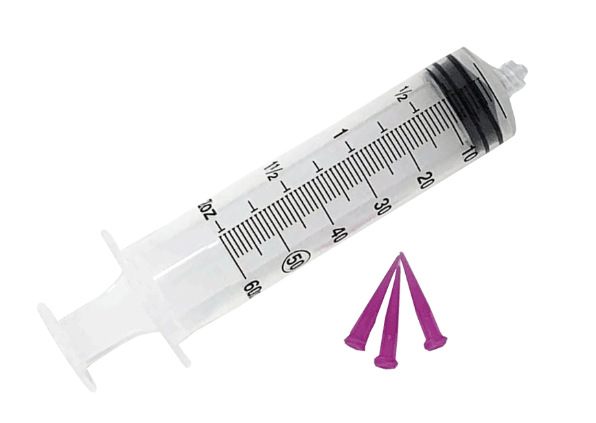 Garment Printer Syringe Set with tips