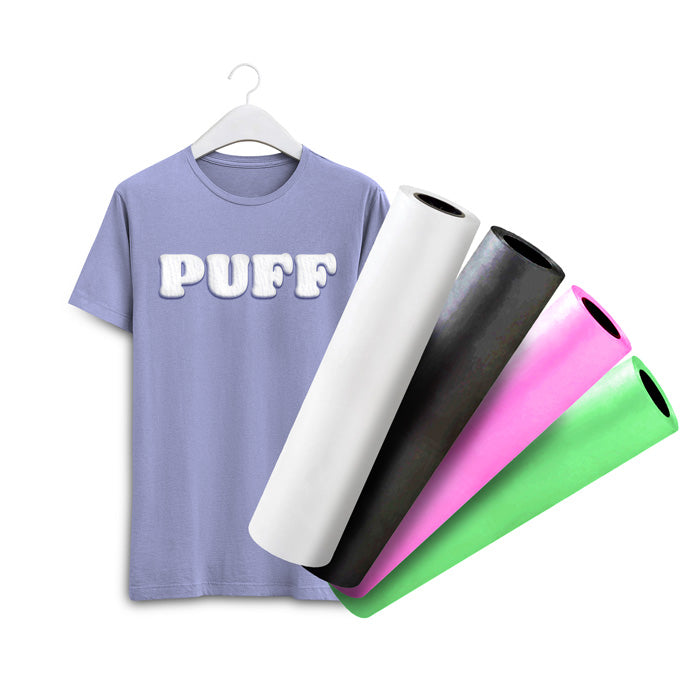 How to make PU Puff vinyl from magic transfer T-shirt printing  package---New Arrival product 