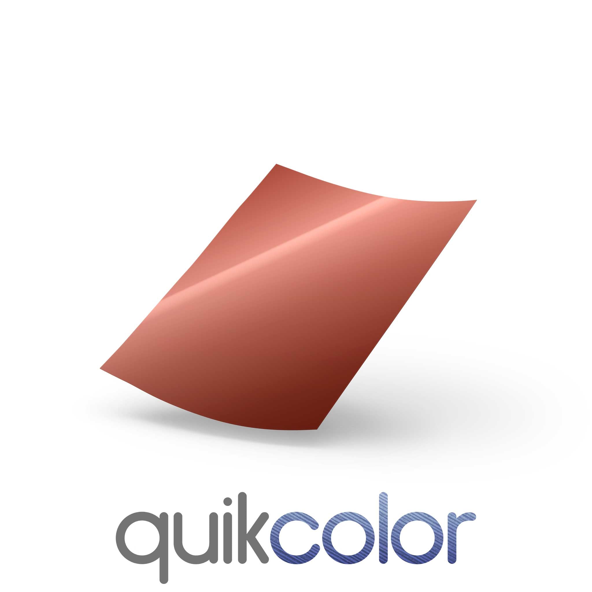 Quikcolor Metallic Hard Surface 1-Step Transfer Media for Ceramic, Glass and Metal - 0