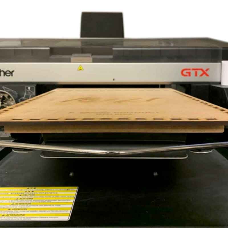 Brother GTX printer with platen 