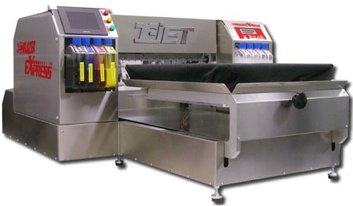 Cleaning the Encoder Strip on a Fast T-Jet Garment Printer