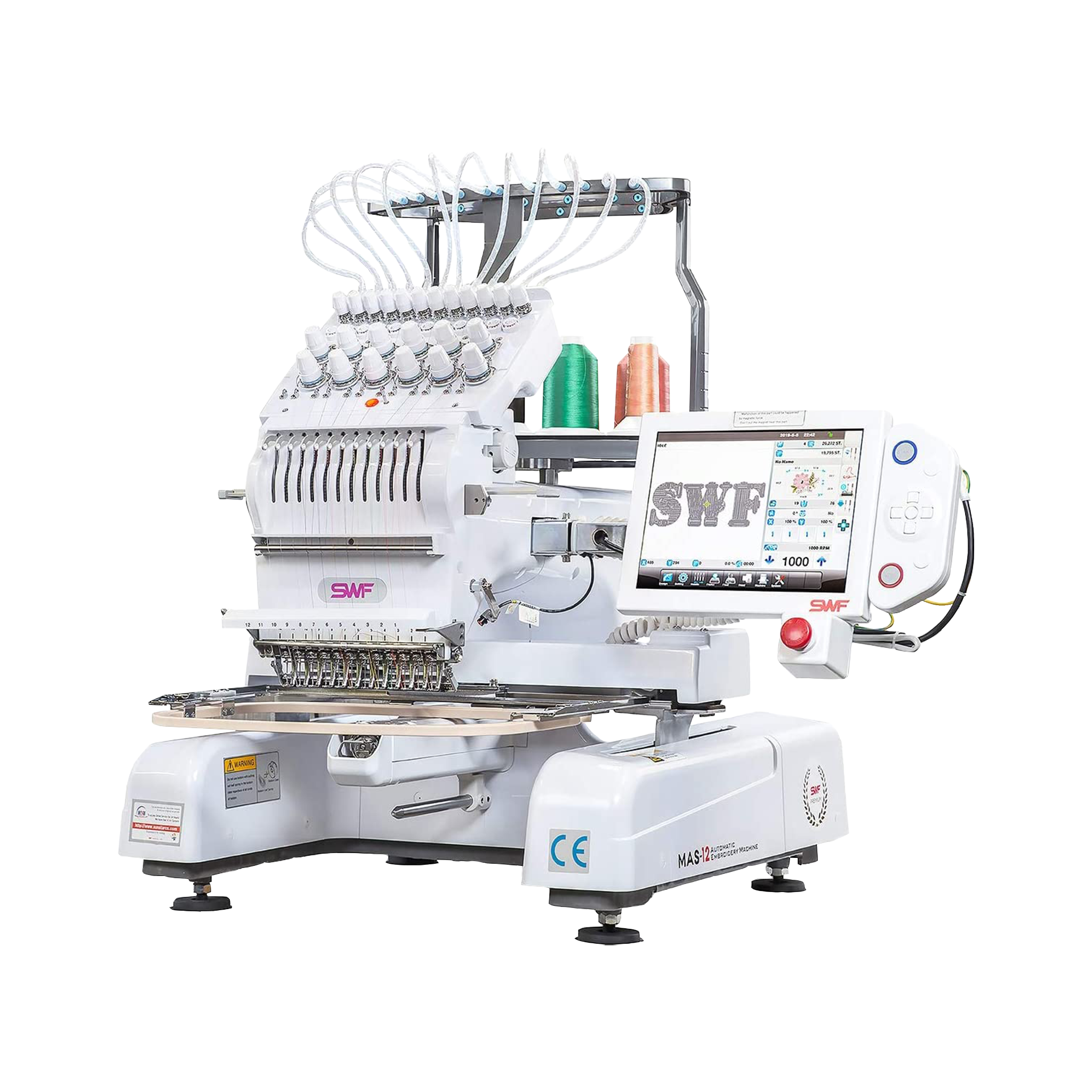 Fixing an error 206 on a SWF Embroidery Machine