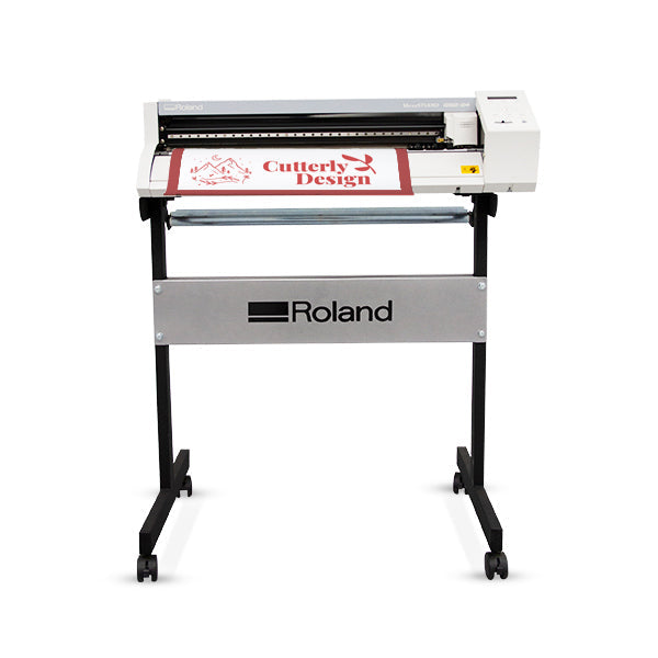 Roland GS2-24 vinyl cutter with stand 24 inches wide