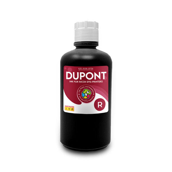 Black DuPont Ink Liter for Ricoh Based Garment Printers
