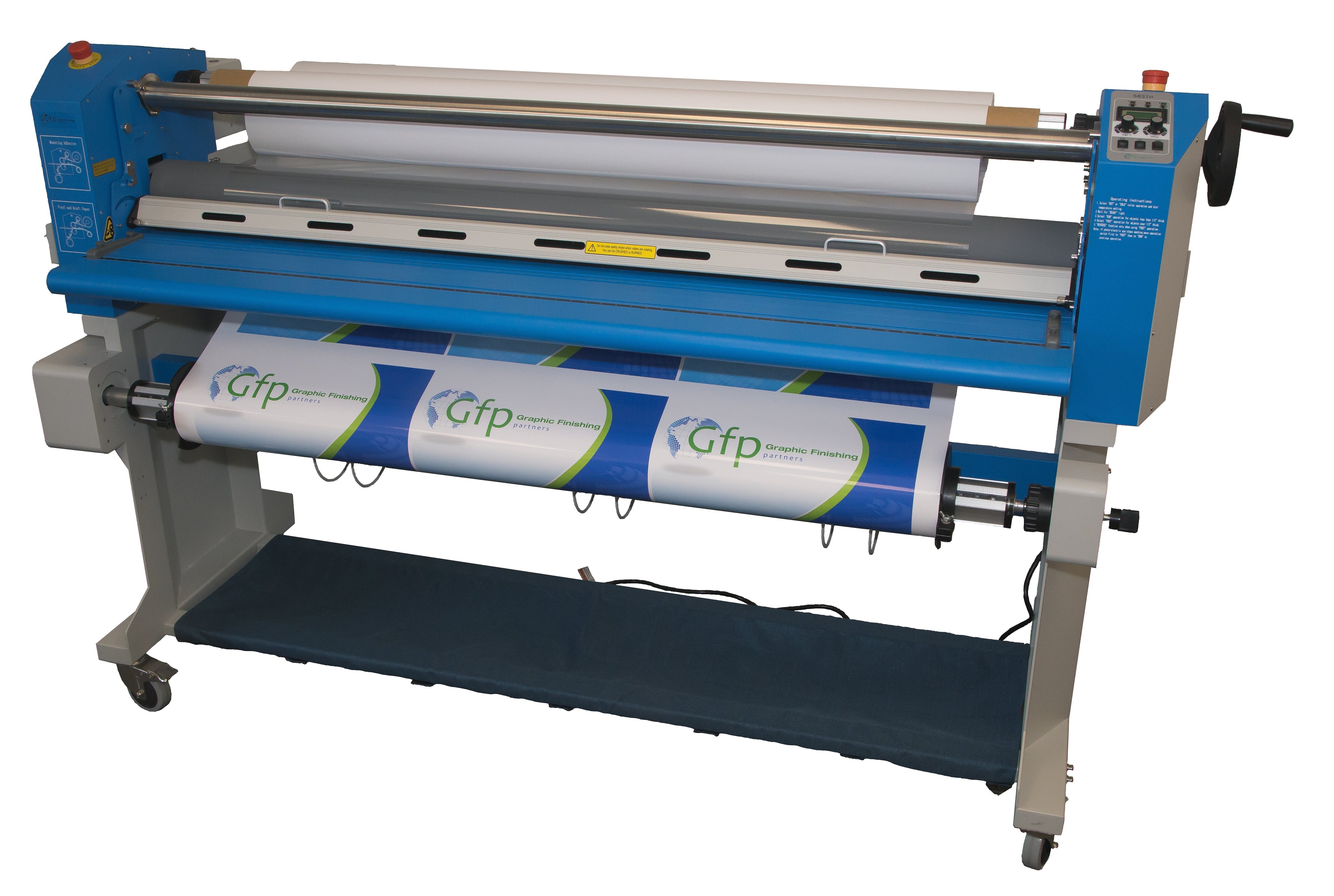 "GFP-563TH-4 Laminator" - A powerful and efficient laminator by GFP, offering top heat technology for professional results.