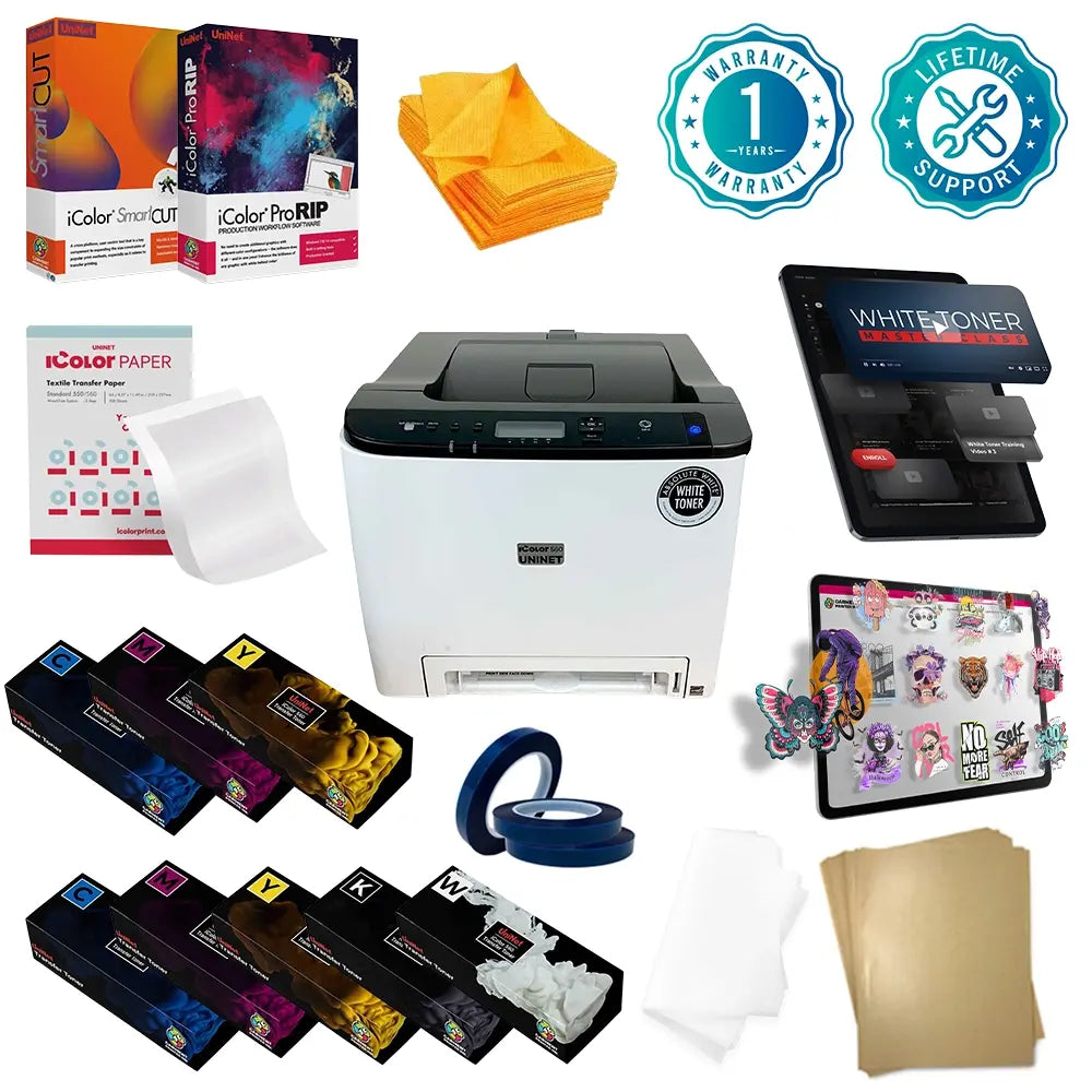 icolor white oner transfer printer 560 starter package