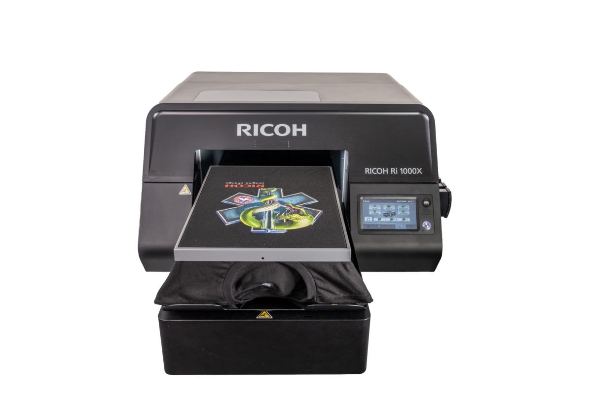 Ri 1000, Direct to garment printers, Ricoh