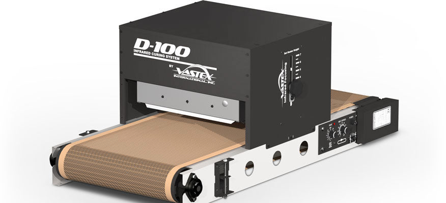 Vastex D100 Entry Level Infrared Dryer | 18" Belt x 4' Long