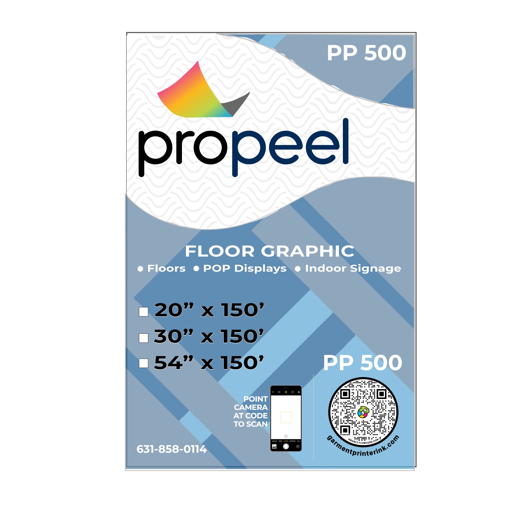 Propeel Floor Graphic Vinyl 3.4 mil