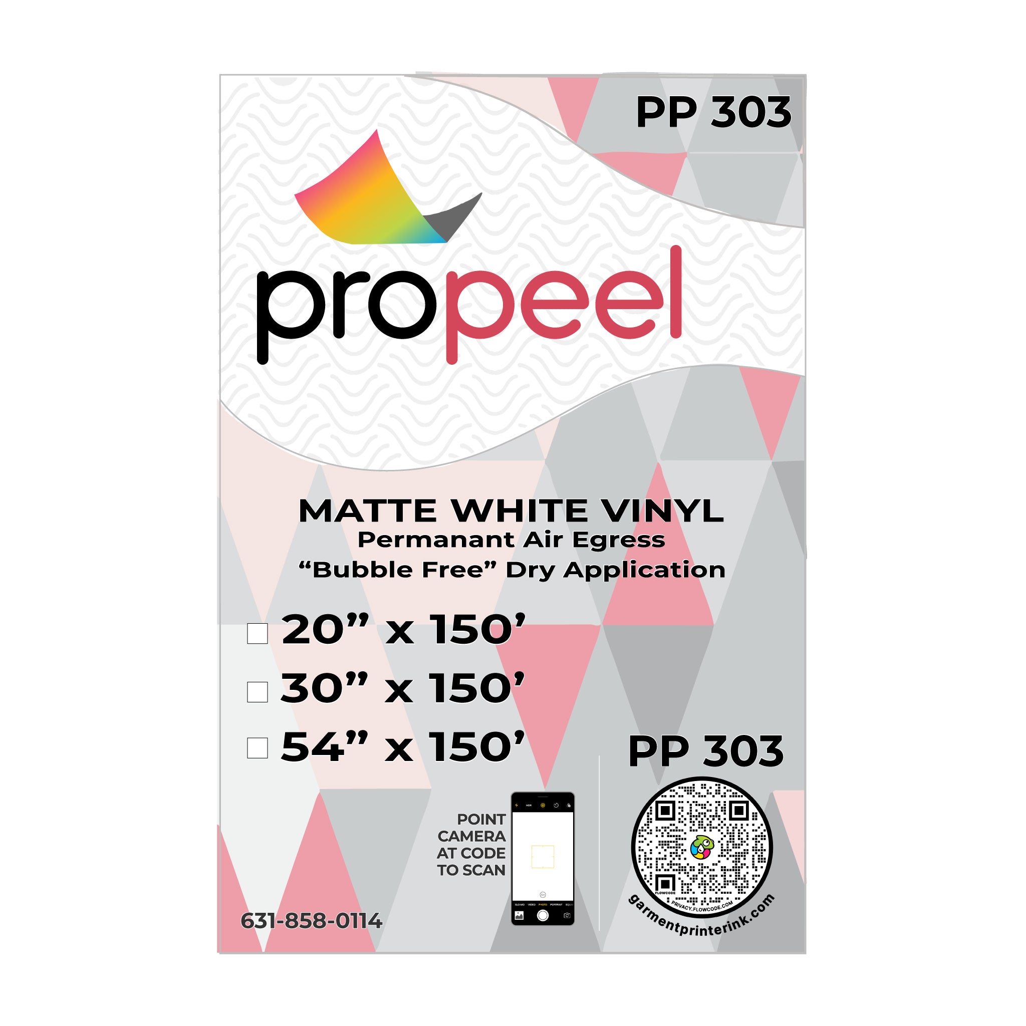 Propeel Matte Opaque Vinyl 3.4 mil