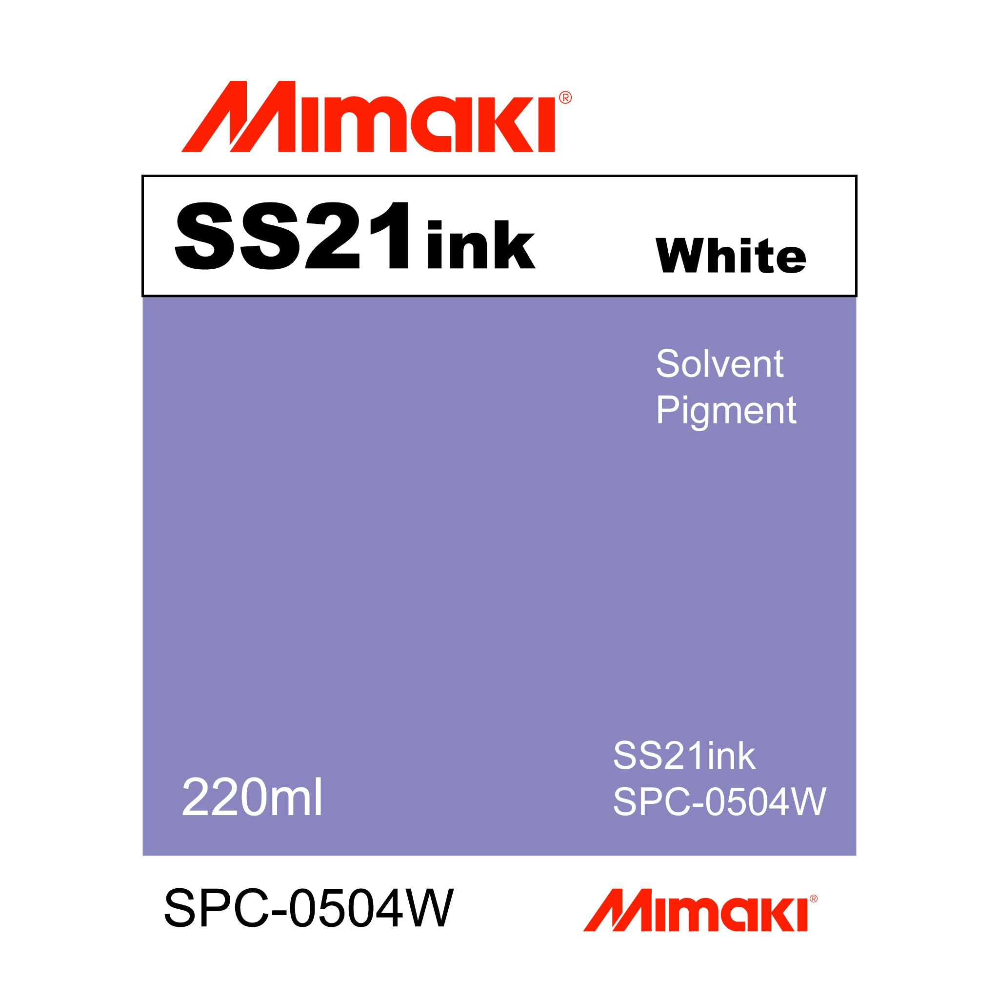 Mimaki SS21 Eco-Solvent Ink-11