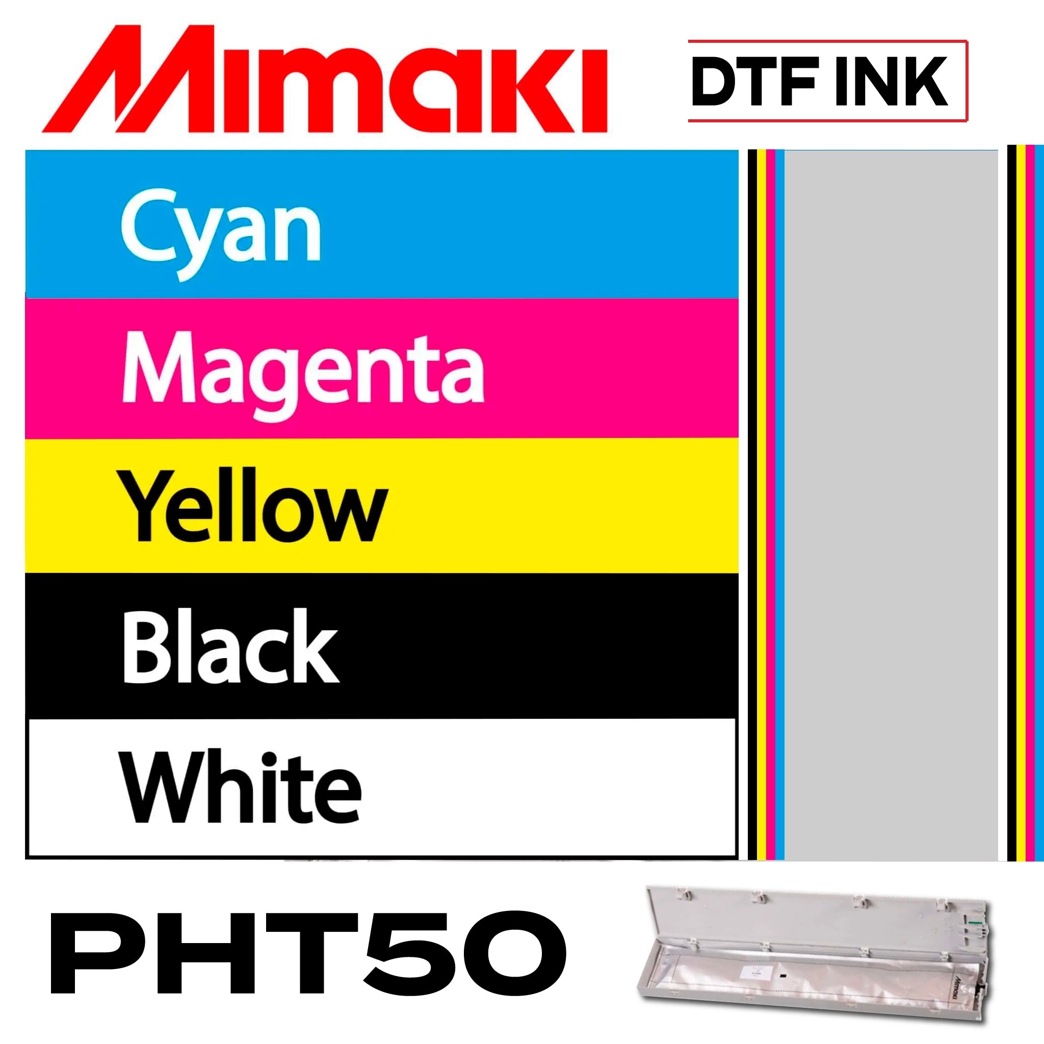 mimaki dtf ink pht50 pigment colors