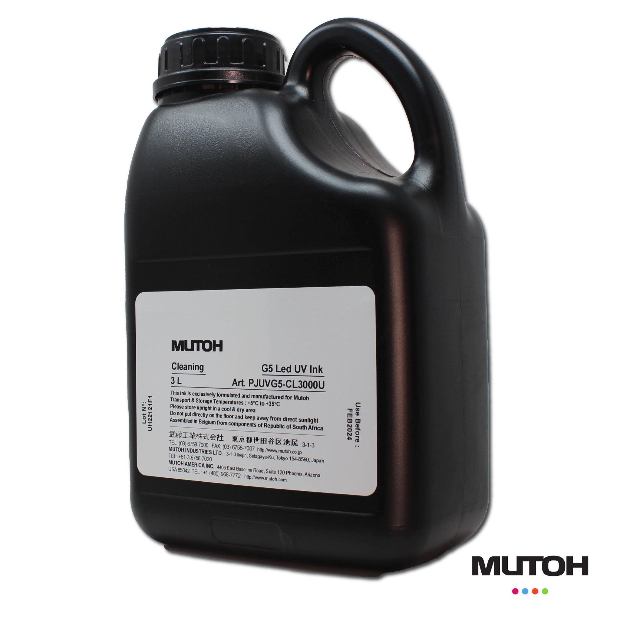 G5 LED UV Ink Cleaning. Mutoh's g5 cleaning solution for uv led printers