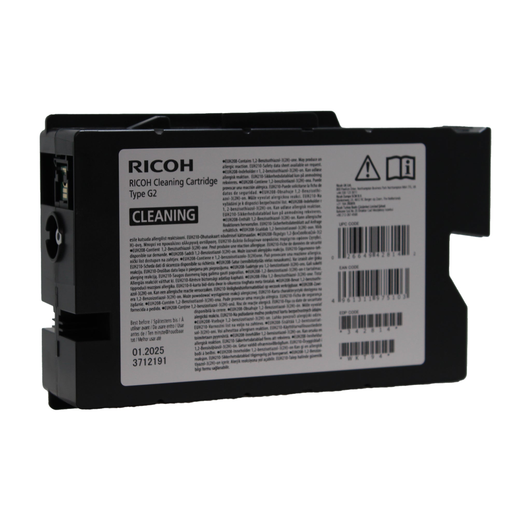 ricoh cleaning cartridge g2 