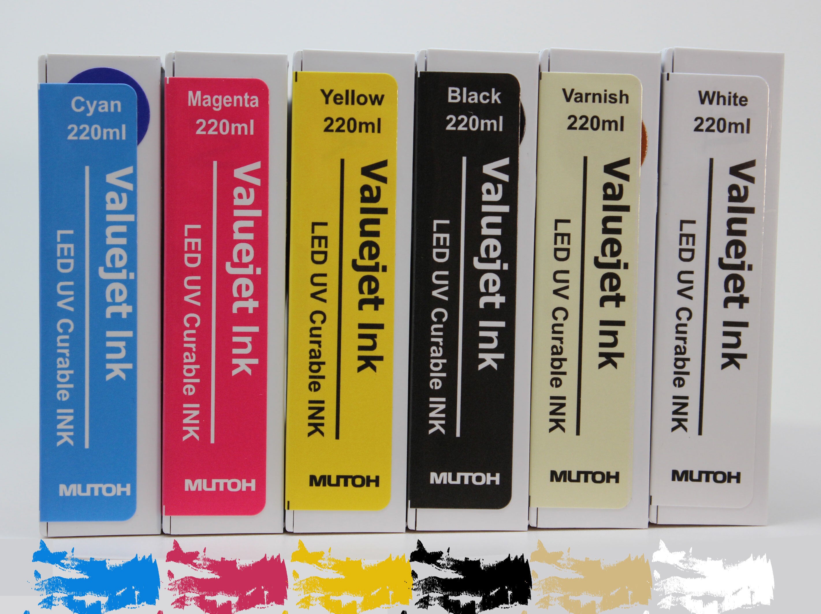 mutoh UH21 220ml ink cartridges set