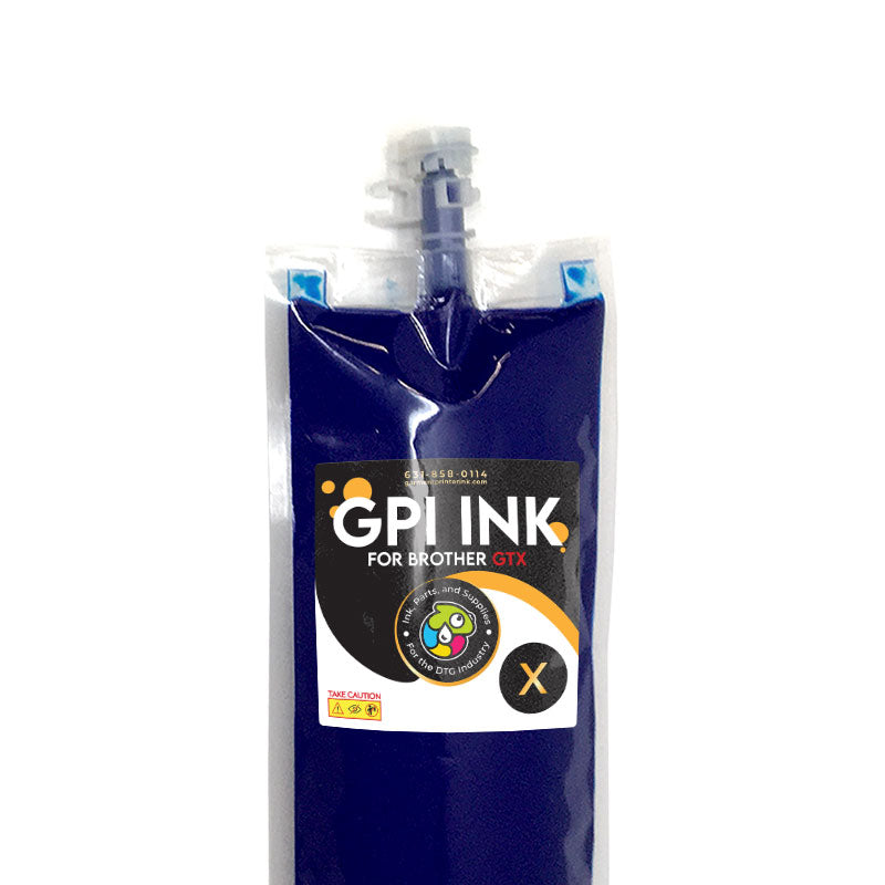 Cyan 700cc Replacement ink bag for Brother GTX Printers