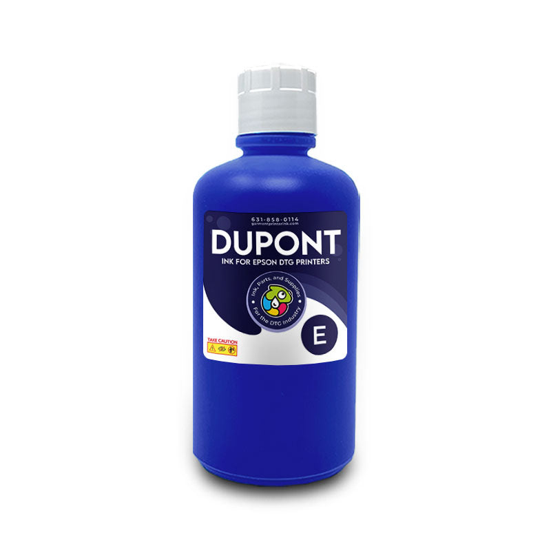 Cyan Dupont Garment Printer Ink Liter