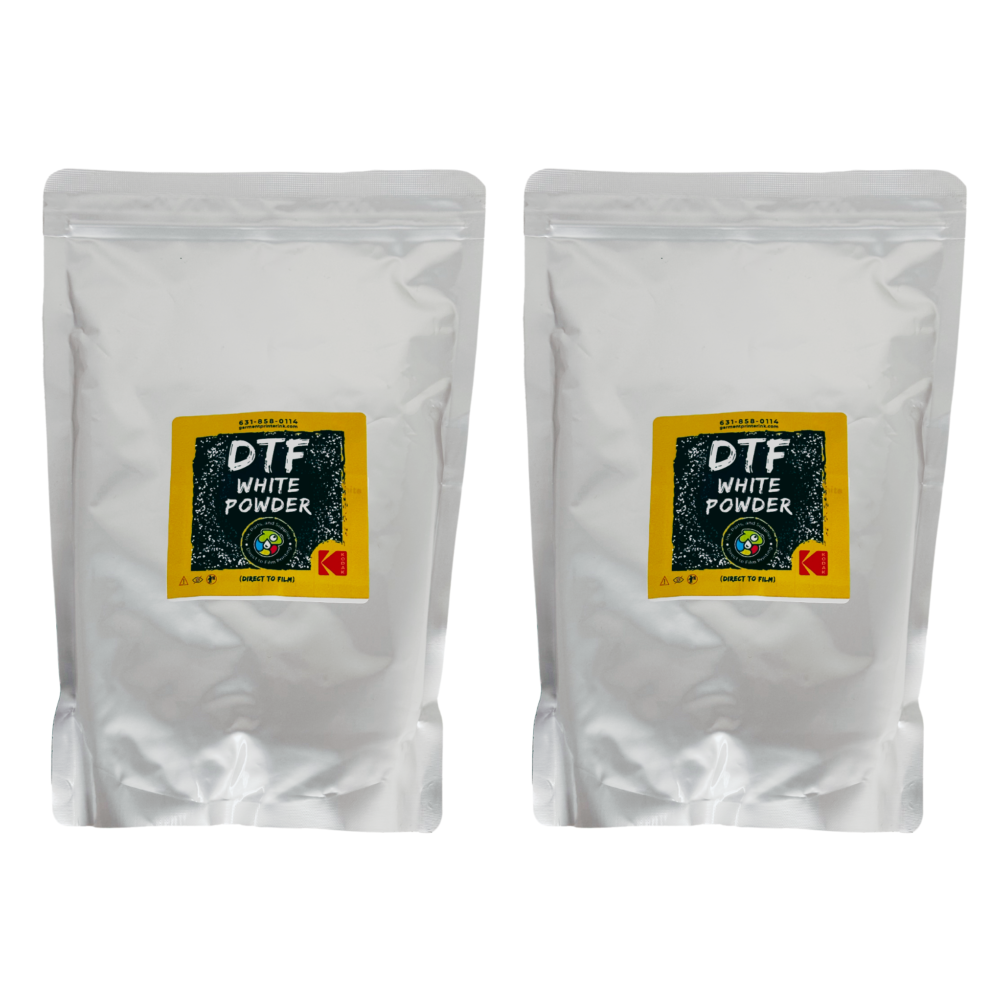 DTF Kodak White Powder 2Kg bags for direct to film curing