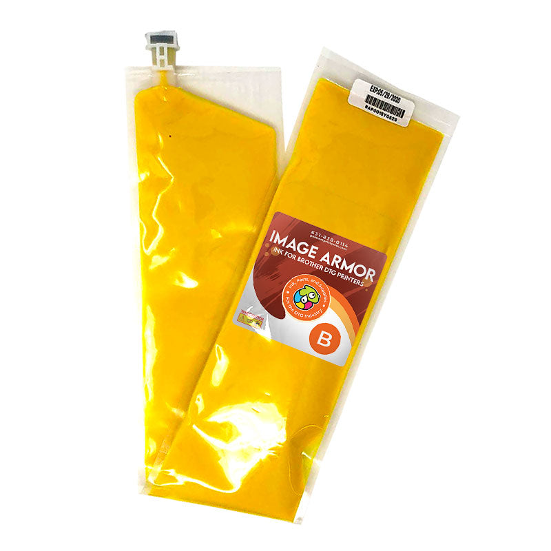 B-Series Yellow Brother GT-3 Series 380ml Ink Bag
