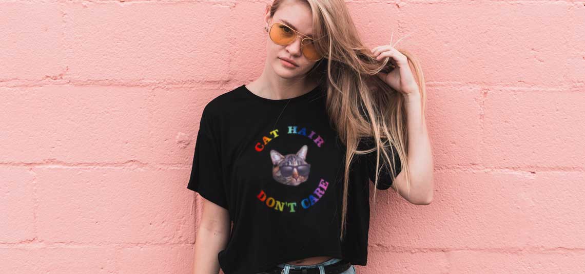 cat t shirt easy sublimation