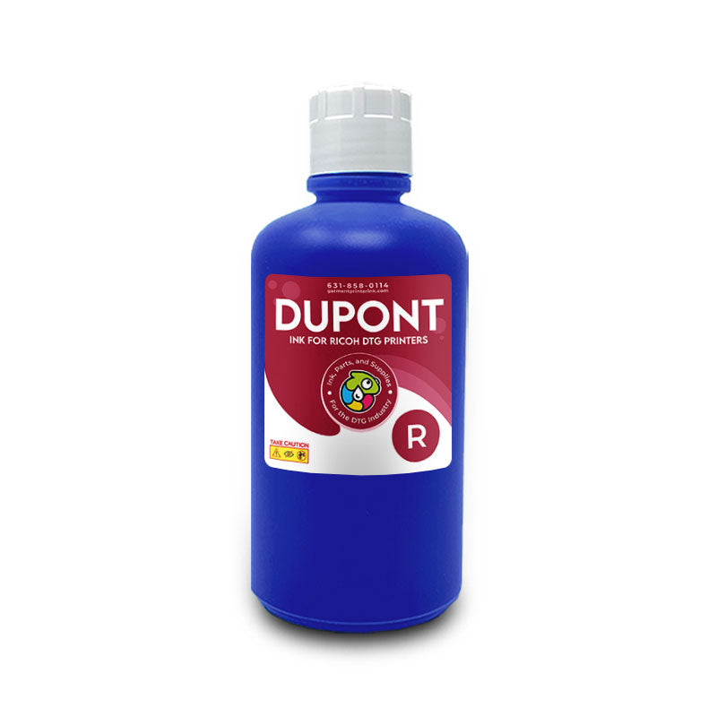 Cyan DuPont Ink Liter for Ricoh Based Garment Printers
