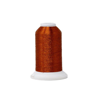 Copper 1 4028 #40 Weight Madeira Polyester Metallic Thread