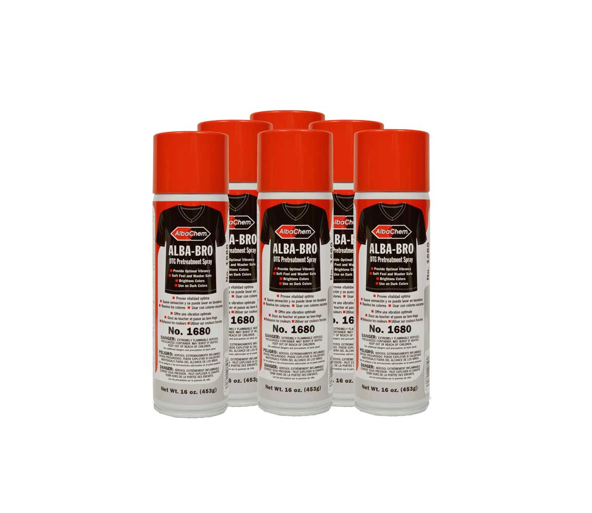 Aerosol Dark Shirt Pretreatment Cans for Brother Ink-3