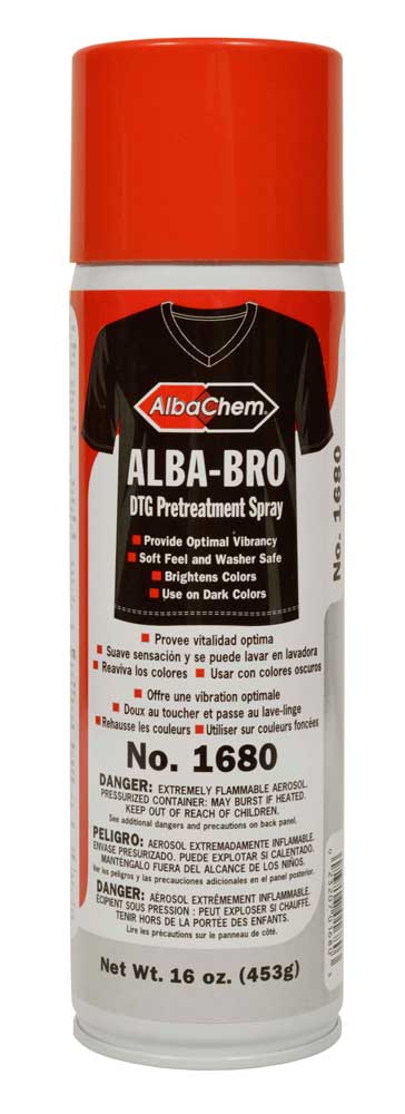 Aerosol Dark Shirt Pretreatment Cans for Brother Ink