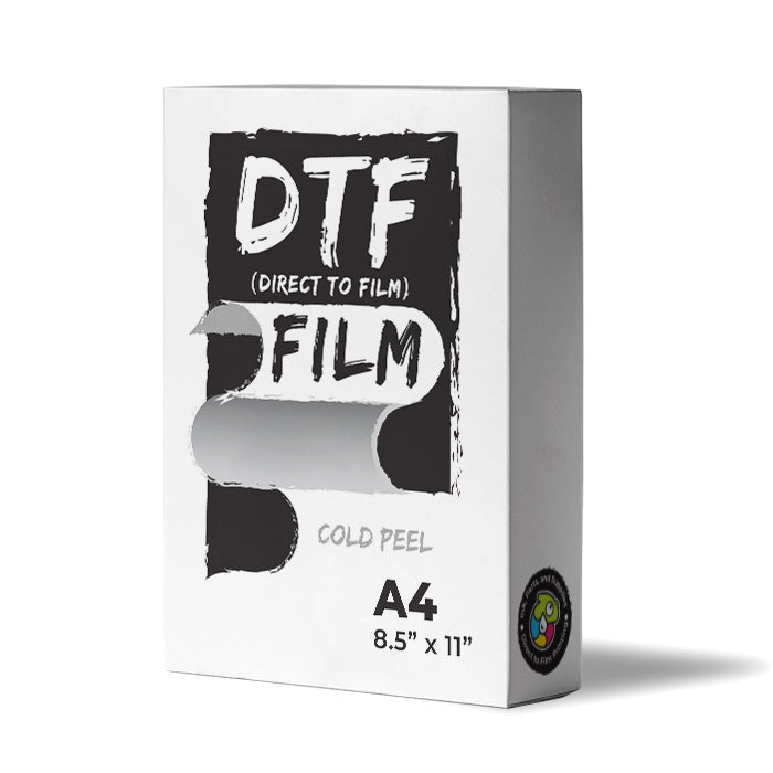 DTF Transfer Film 8.5" x 11" Cold Peel