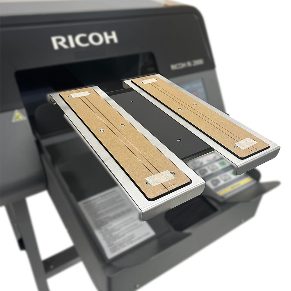dual sleeve platen on ricoh DTG printer