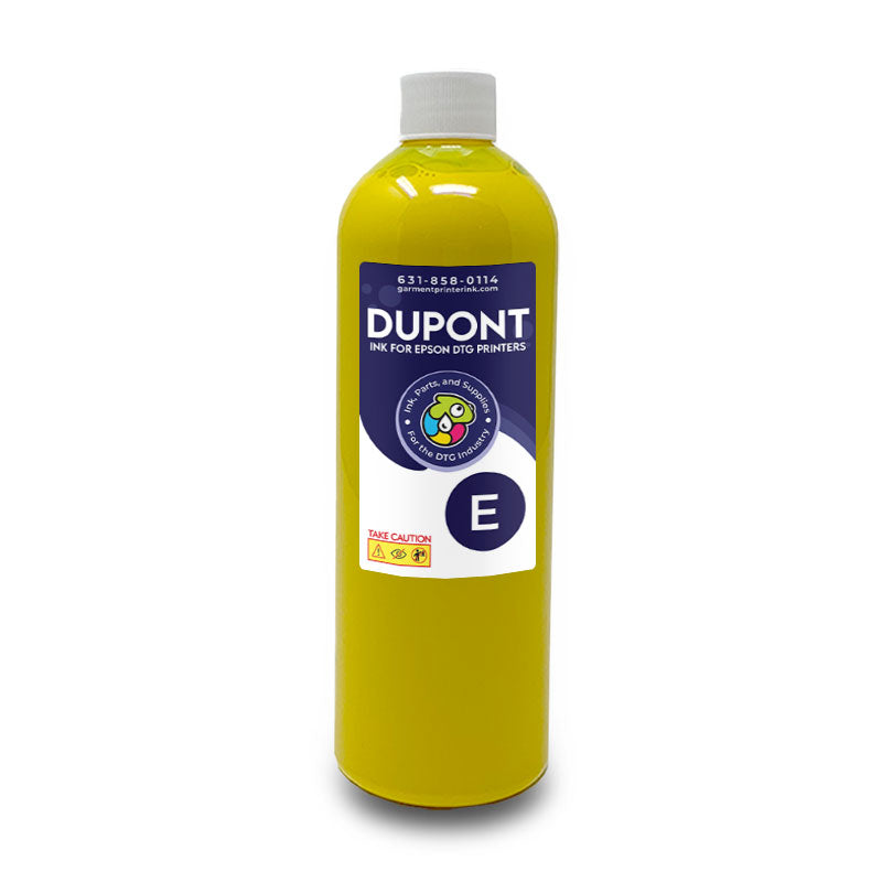 Yellow Dupont Ink Half Liter