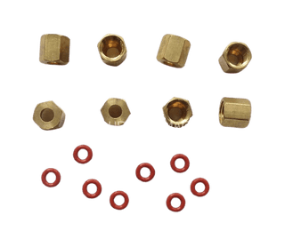 Anajet Brass Fitting and O-ring 8pc Set