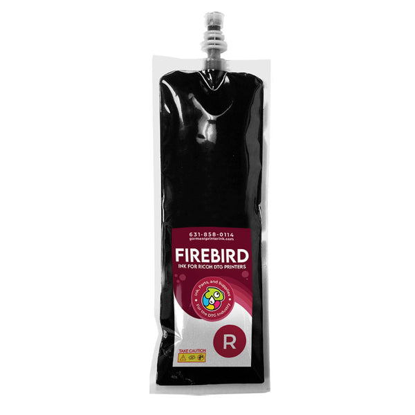 Firebird Black 220ml Ink Bag for Anajet mPower Ricoh