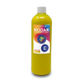 Buy yellow Kodak KODACOLOR E-Type Garment Printer Ink HALF LITER