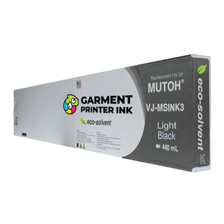 Buy light-black Eco Solvent Ink For MUTOH VJ-MSINK3 440 ml