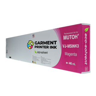 Buy magenta Eco Solvent Ink For MUTOH VJ-MSINK3 440 ml