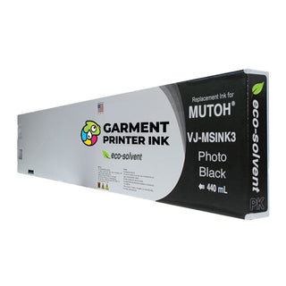 Buy photo-black Eco Solvent Ink For MUTOH VJ-MSINK3 440 ml