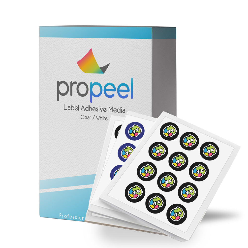 Propeel Label Adhesive Media (clear/white)