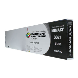 Buy black Mimaki SS21 Mild Solvent 440ml Replacement Inks