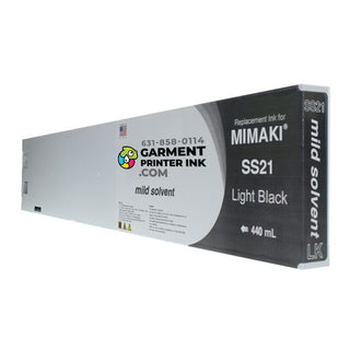 Buy light-black Mimaki SS21 Mild Solvent 440ml Replacement Inks