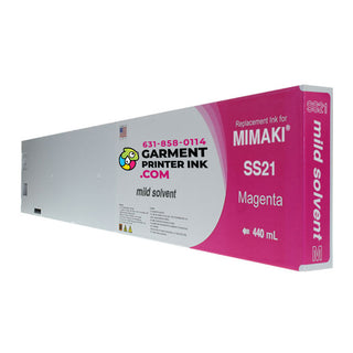 Buy magenta Mimaki SS21 Mild Solvent 440ml Replacement Inks