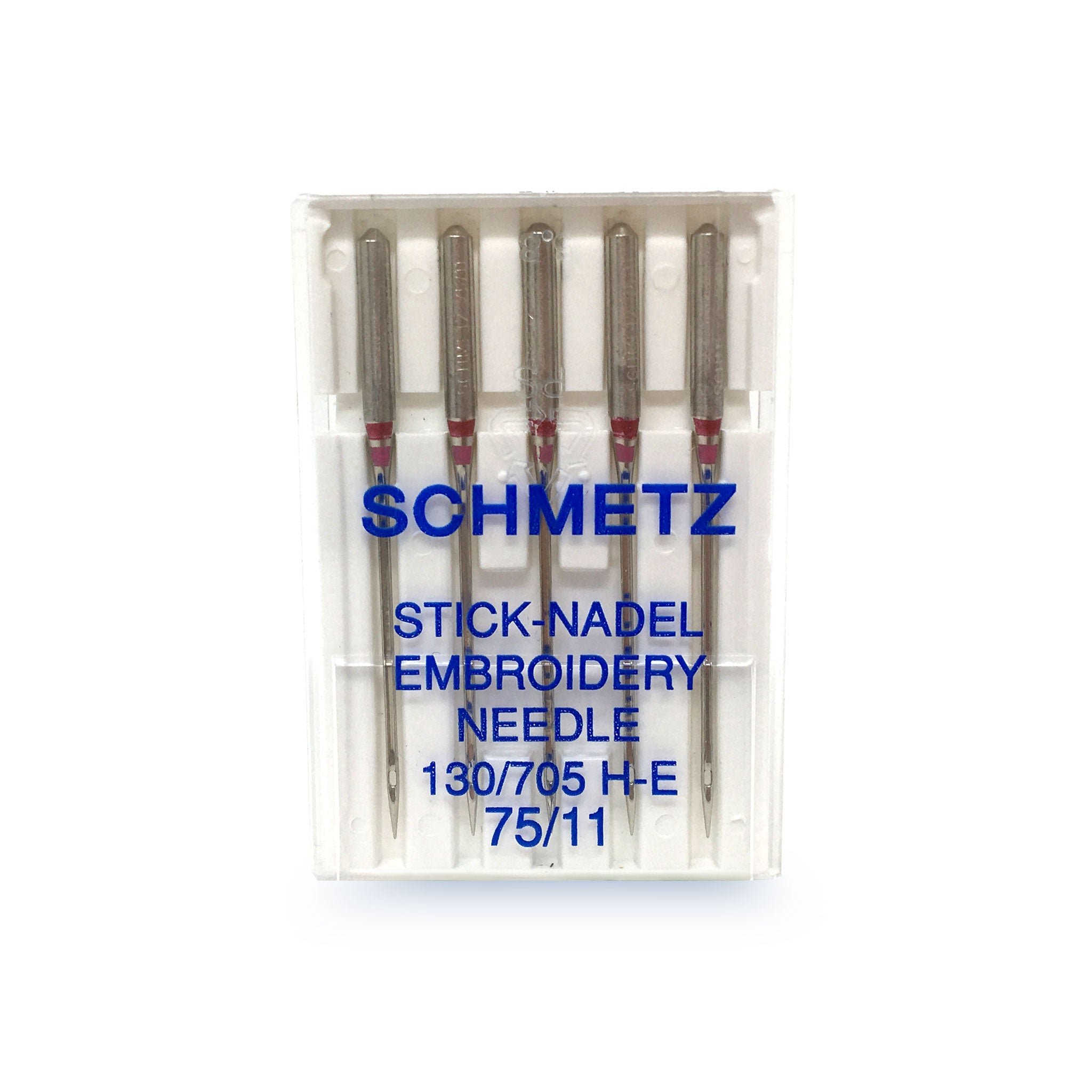 #75/11 Schmetz Flat Sided LG Eye Needles