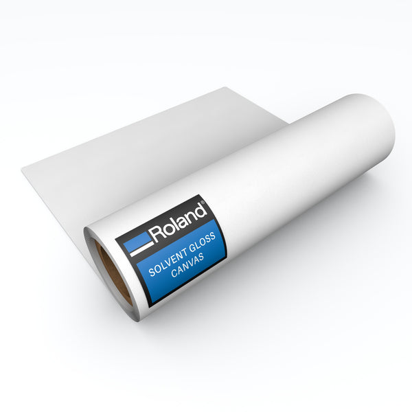 30 inch wide solvent gloss canvas Roland